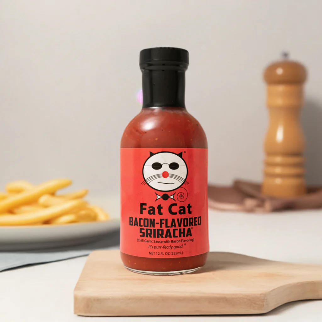 Bacon-Flavored Sriracha Chili Garlic Sauce with Bacon Flavoring (Vegan) - Image 7