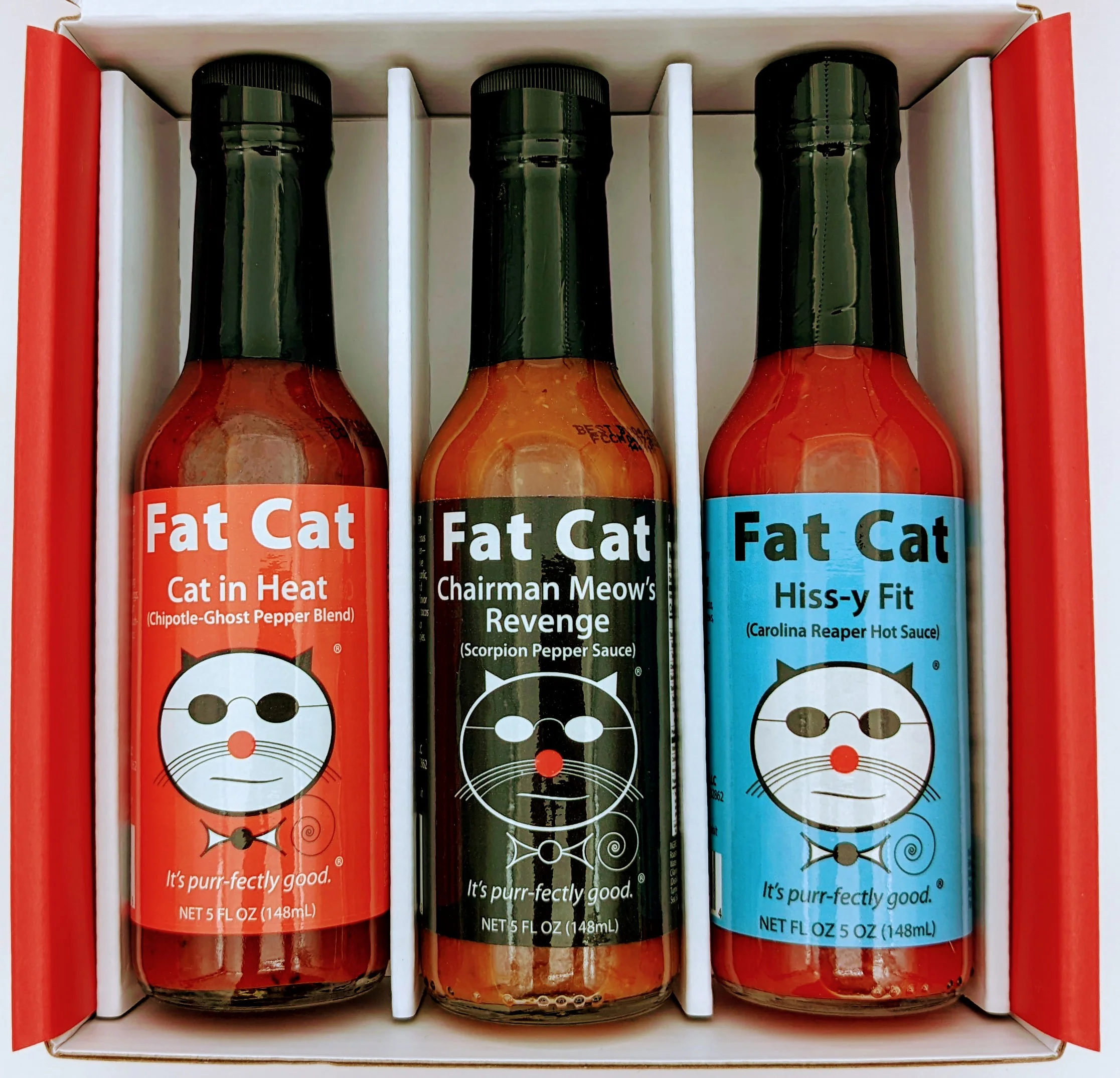 Heat Lovers 3 Bottle Hot Sauce Gift Box - Image 7