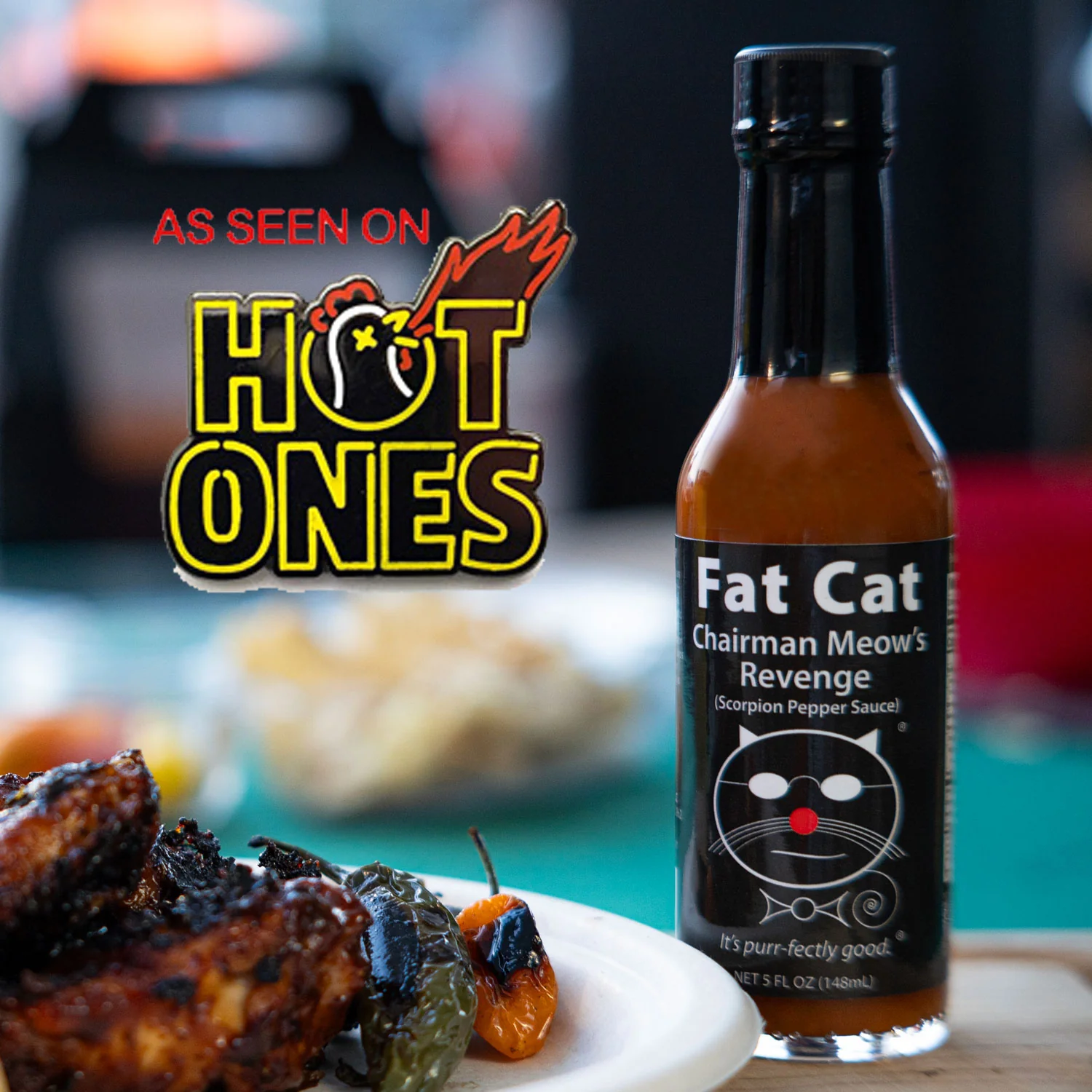 Chairman Meow's Revenge Scorpion Pepper Sauce - Image 3
